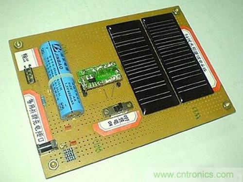 微型太陽能供電板DIY，給手電筒收音機供電