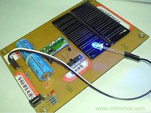 微型太陽能供電板DIY，給手電筒收音機供電