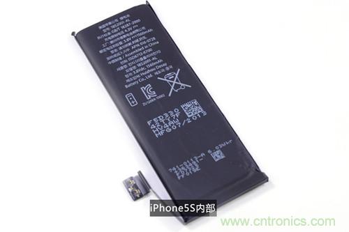 土豪金iPhone 5S拆解：內(nèi)部結(jié)構(gòu)升級(jí)，維修難度增加