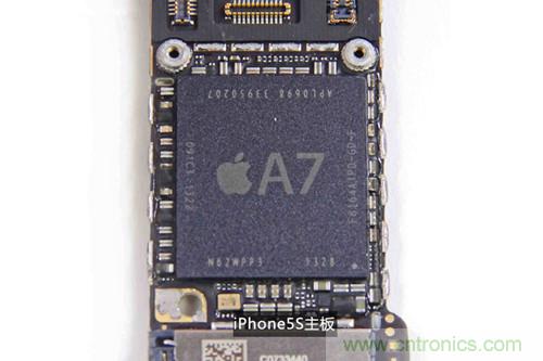 土豪金iPhone 5S拆解：內(nèi)部結(jié)構(gòu)升級(jí)，維修難度增加