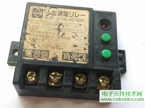 漏電保護(hù)器拆解：結(jié)構(gòu)有差異，做工不錯