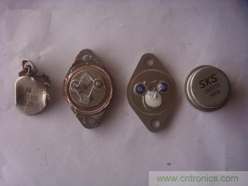 暴力拆解對比:進口金封三極管VS國產(chǎn)金封三極管