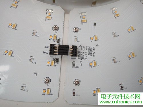 高端大氣上檔次！智能遙控調(diào)光LED吸頂燈拆解