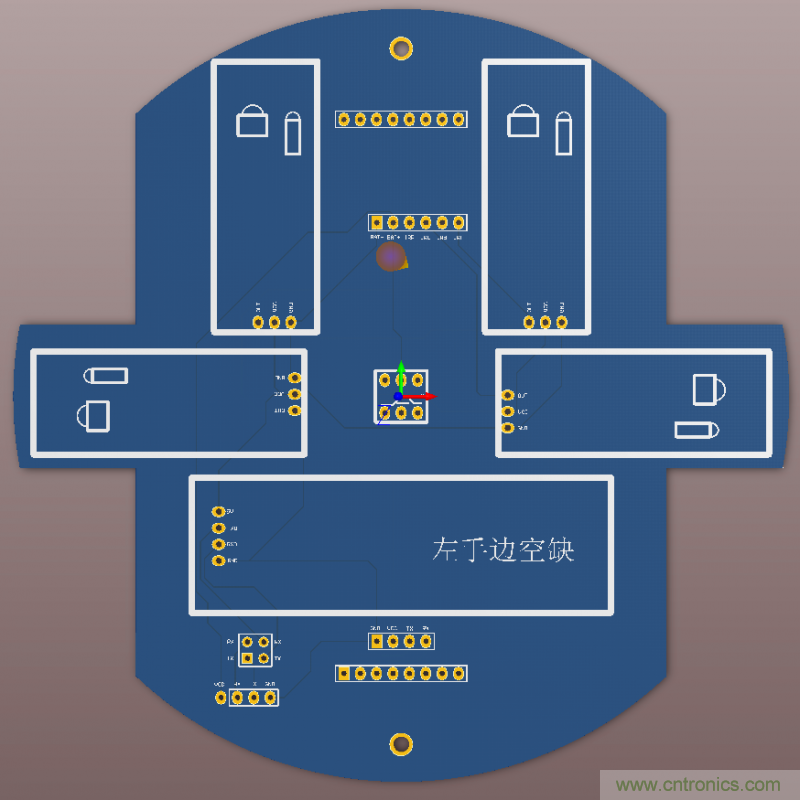牛人力作！PCB版藍(lán)牙智能小車(chē)DIY