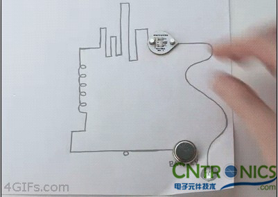 大開眼界，一支可以畫電路板的筆！