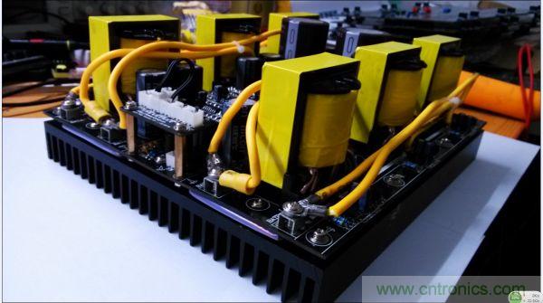 網(wǎng)友賀歲巨獻！自制5KW-DCDC前級升壓模塊