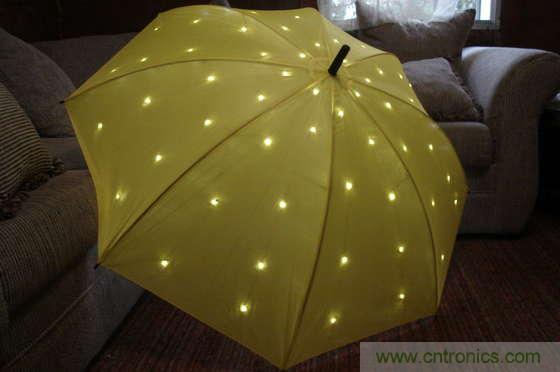 創(chuàng)意DIY！送女朋友的絕妙禮物，LED星光傘！