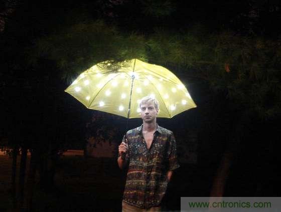 創(chuàng)意DIY！送女朋友的絕妙禮物，LED星光傘！