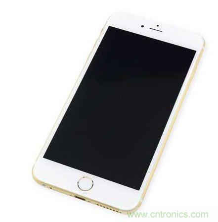iPhone 6 Plus采用了大量新技術(shù)，包括由TSMC代工的蘋果A8 SoC。（來源：iFixit）