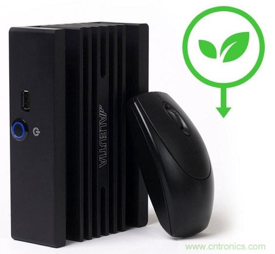 圖10：Aluetia新開發(fā)的超低耗電無風(fēng)扇小巧PC。