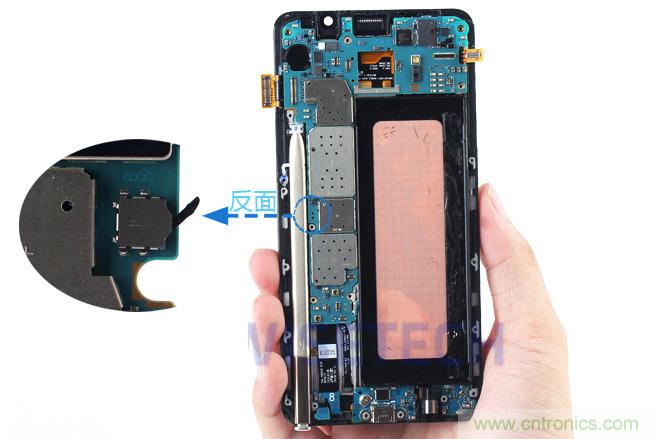 Galaxy Note5拆解，與S系列差距日漸模糊