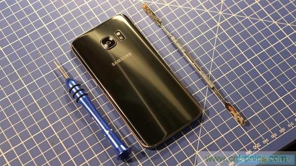 三星S7手機(jī)僅靠粘膠防水，也是沒“sei”了！