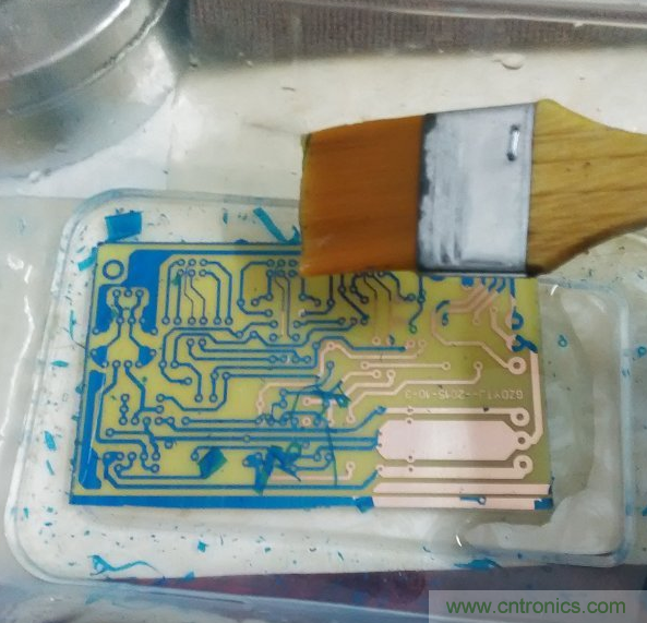 嘗試了四次PCB制作， 最后一發(fā)算是成功了