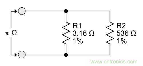 πΩ,1/(2π),eΩ等非標(biāo)準(zhǔn)電阻有哪些"妙用"？
