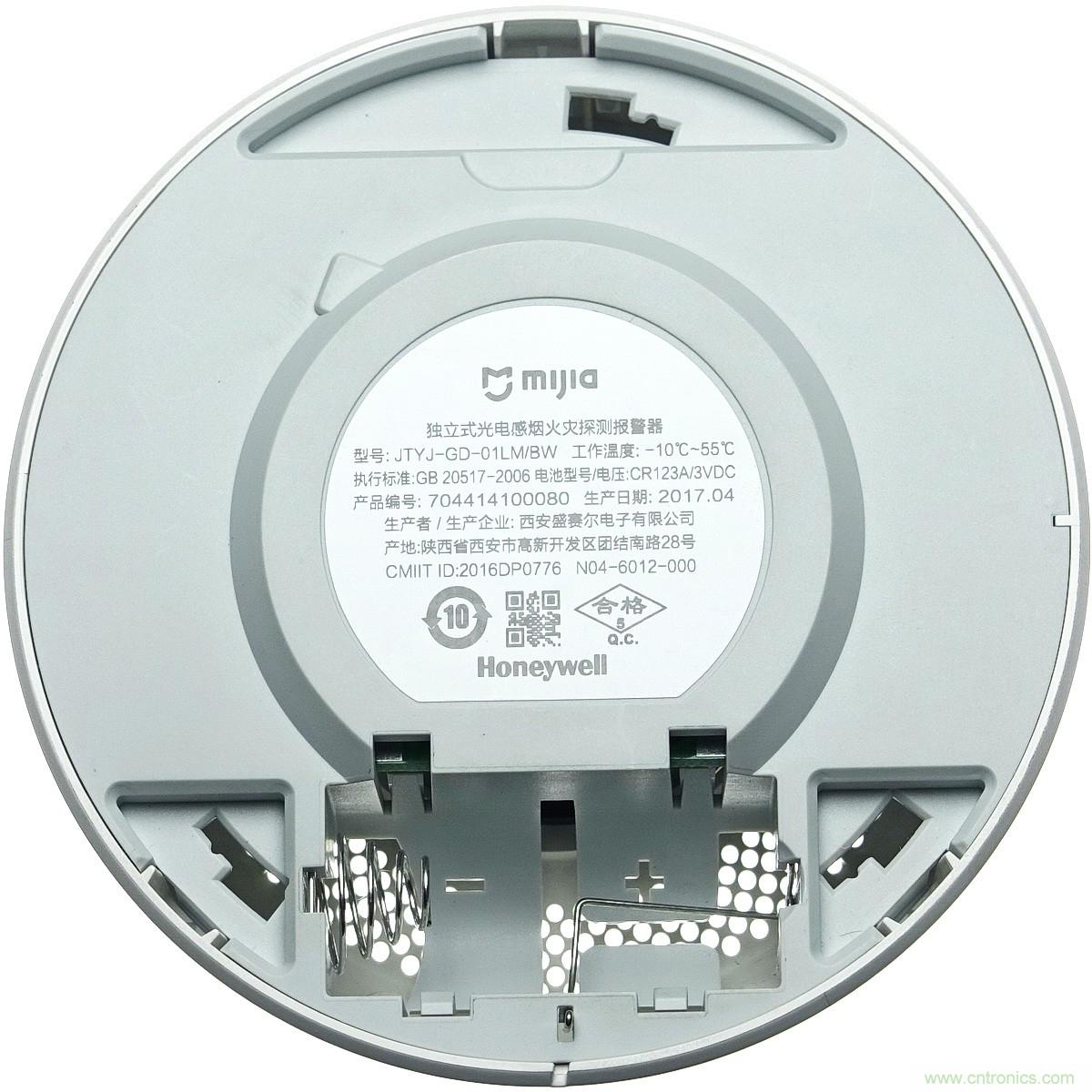 小米煙霧報警器拆解：一顆電池可用五年是如何做到的？