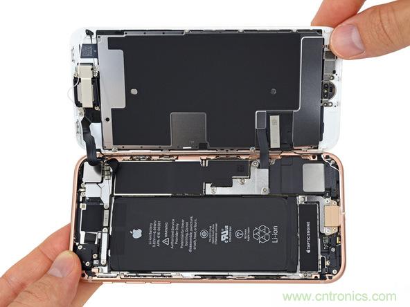 iPhone 8首拆：無線充電版本的iPhone 7？