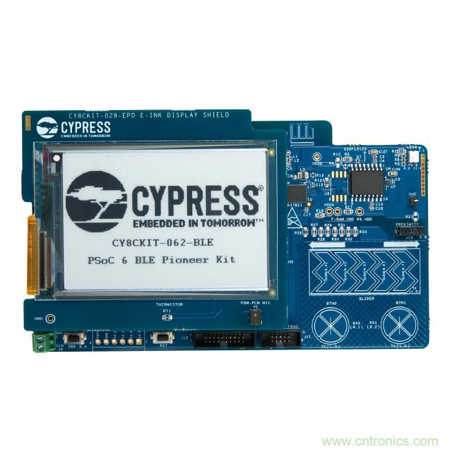 Cypress Semiconductor PSoC 6 BLE Pioneer 套件現(xiàn)已入庫(kù) Digi-Key；客戶預(yù)訂訂單陸續(xù)發(fā)貨中