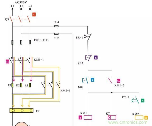 電阻器在電動機(jī)實現(xiàn)降壓和限流起到什么作用？