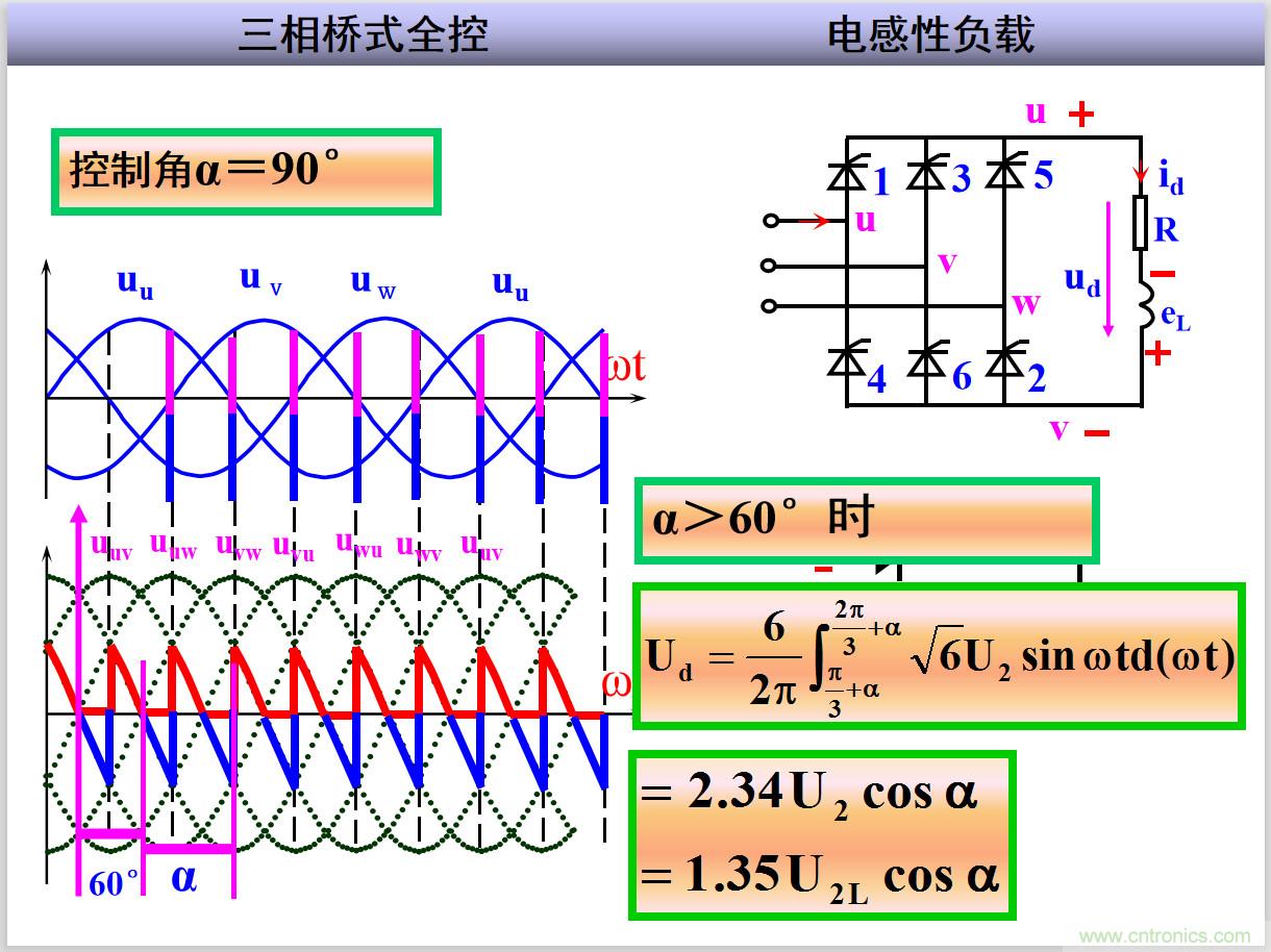 圖文講解三相整流電路的原理及計算，工程師們表示秒懂！