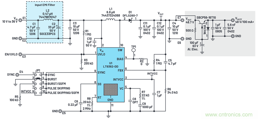 讓我們做一個超低噪聲、48 V、幻像麥克風(fēng)電源怎么樣？