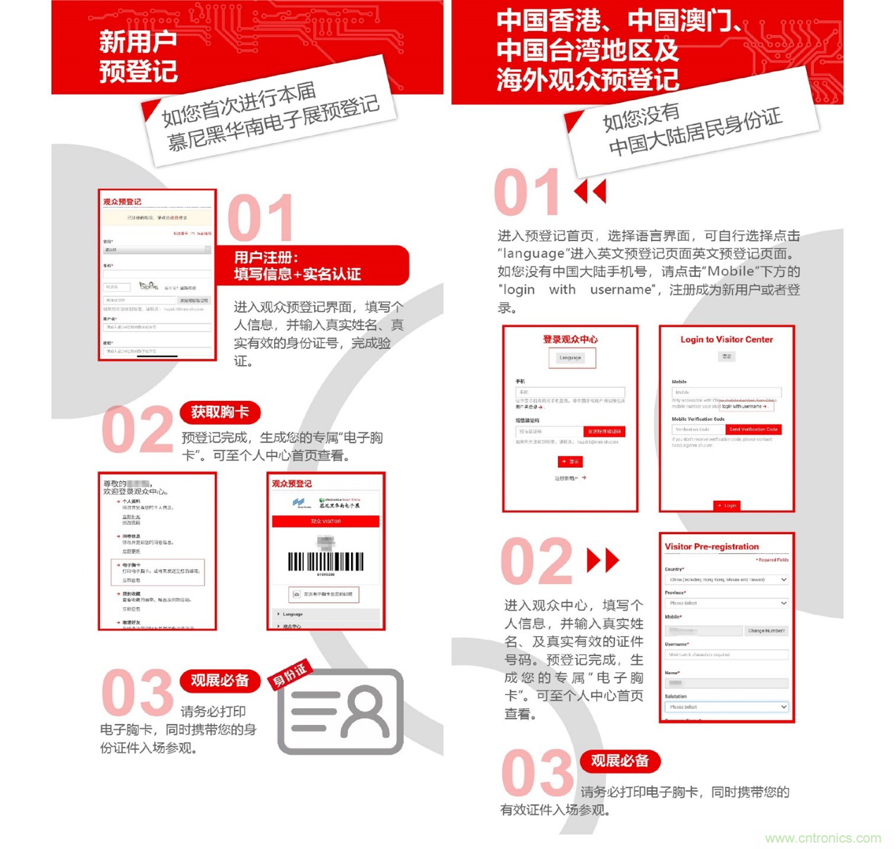 2020慕尼黑華南電子展觀眾預(yù)登記通道開(kāi)啟！