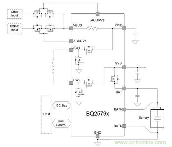 Buck-Boost集成電路提供更快的充電速度，更長的電池壽命