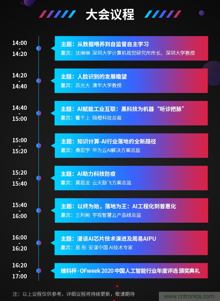 深圳喊你來(lái)參加“OFweek 2020（第五屆）人工智能技術(shù)創(chuàng)新論壇”啦！
