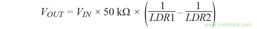 你有沒有試過(guò)用儀表放大器測(cè)量?jī)蓚€(gè)光源的相對(duì)強(qiáng)度？
