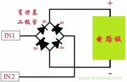 如何解決電源正負(fù)極接反燒板？