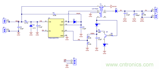 寬輸入電壓、高效率、5V&250mA輸出反激變流器設(shè)計(jì)