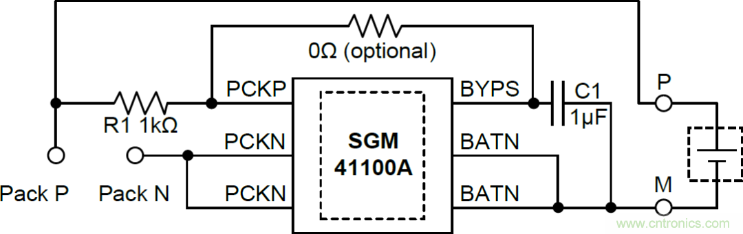 小封裝、微功耗小微電池保護(hù)器SGM41100A