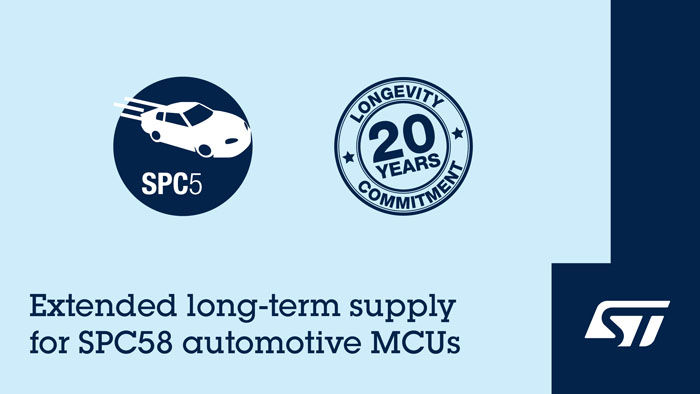 意法半導(dǎo)體保障SPC58汽車MCU供應(yīng)20年，破解供應(yīng)鏈焦慮