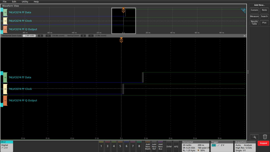 用混合信號示波器識別建立和保持時(shí)間違規(guī) 用混合信號示波器識別建立和保持時(shí)間違規(guī)