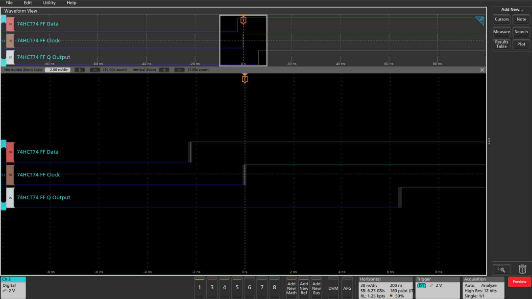 用混合信號示波器識別建立和保持時(shí)間違規(guī) 用混合信號示波器識別建立和保持時(shí)間違規(guī)