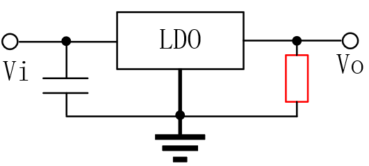 LDO輸出為什么并聯(lián)接地電阻？